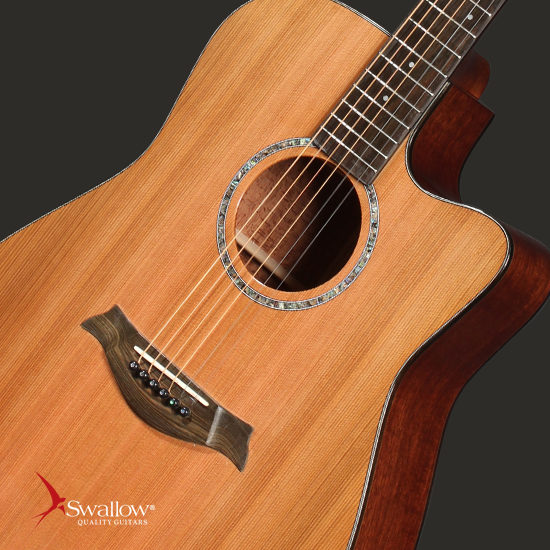 Swallow Acoustic Guitar DM03ce