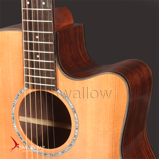 Swallow Acoustic Guitar D900ce